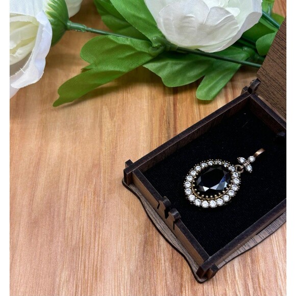 925 Sterling Silver Turkish Vintage Necklace for Women,NEW,Antique,HandmadeGift - Picture 2 of 4